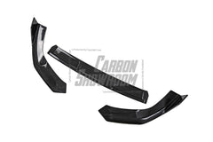 Audi RS3 8Y 2022 2023 2024 with Aftermarket Parts - V1 Front Lip Splitter Pre-preg Carbon Fiber from Future Design