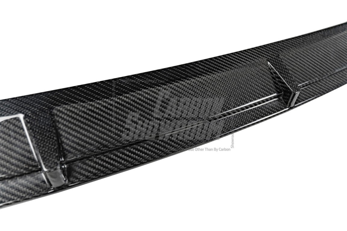 Audi RS3 8Y 2022 2023 2024 with Aftermarket Parts - V1 Front Lip Splitter Pre-preg Carbon Fiber from Future Design