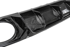 Audi RS3 8Y 2022 2023 2024 with Aftermarket Parts - V1 Rear Diffuser & Canards Pre-preg Carbon Fiber from Future Design