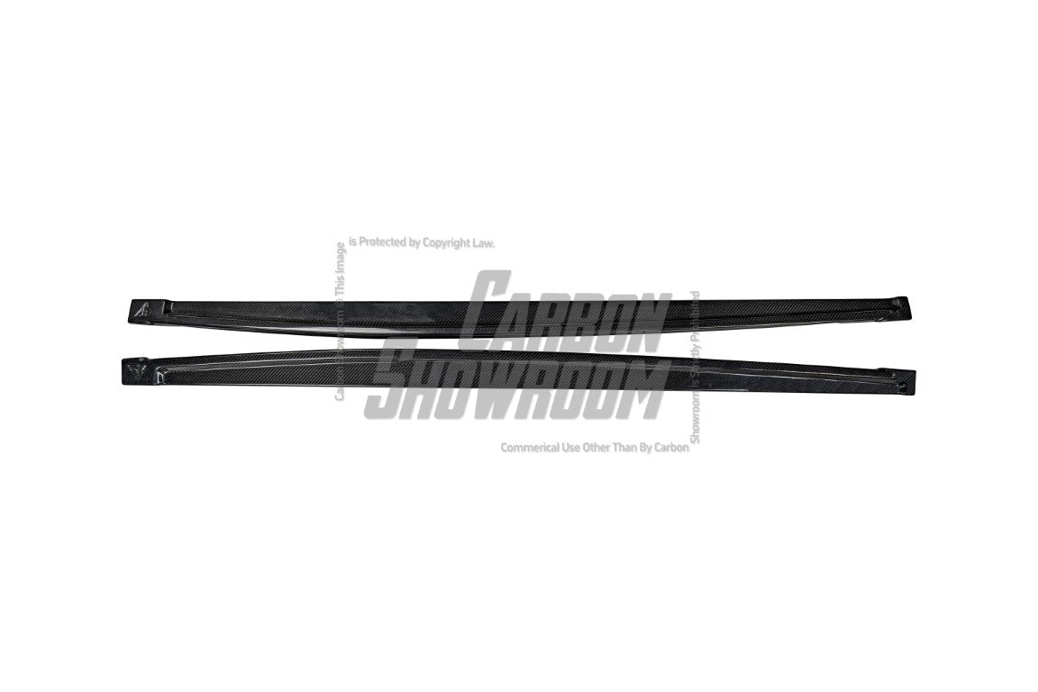 Audi RS3 8Y 2022 2023 2024 with Aftermarket Parts - V1 Side Skirts Pre-preg Carbon Fiber from Future Design