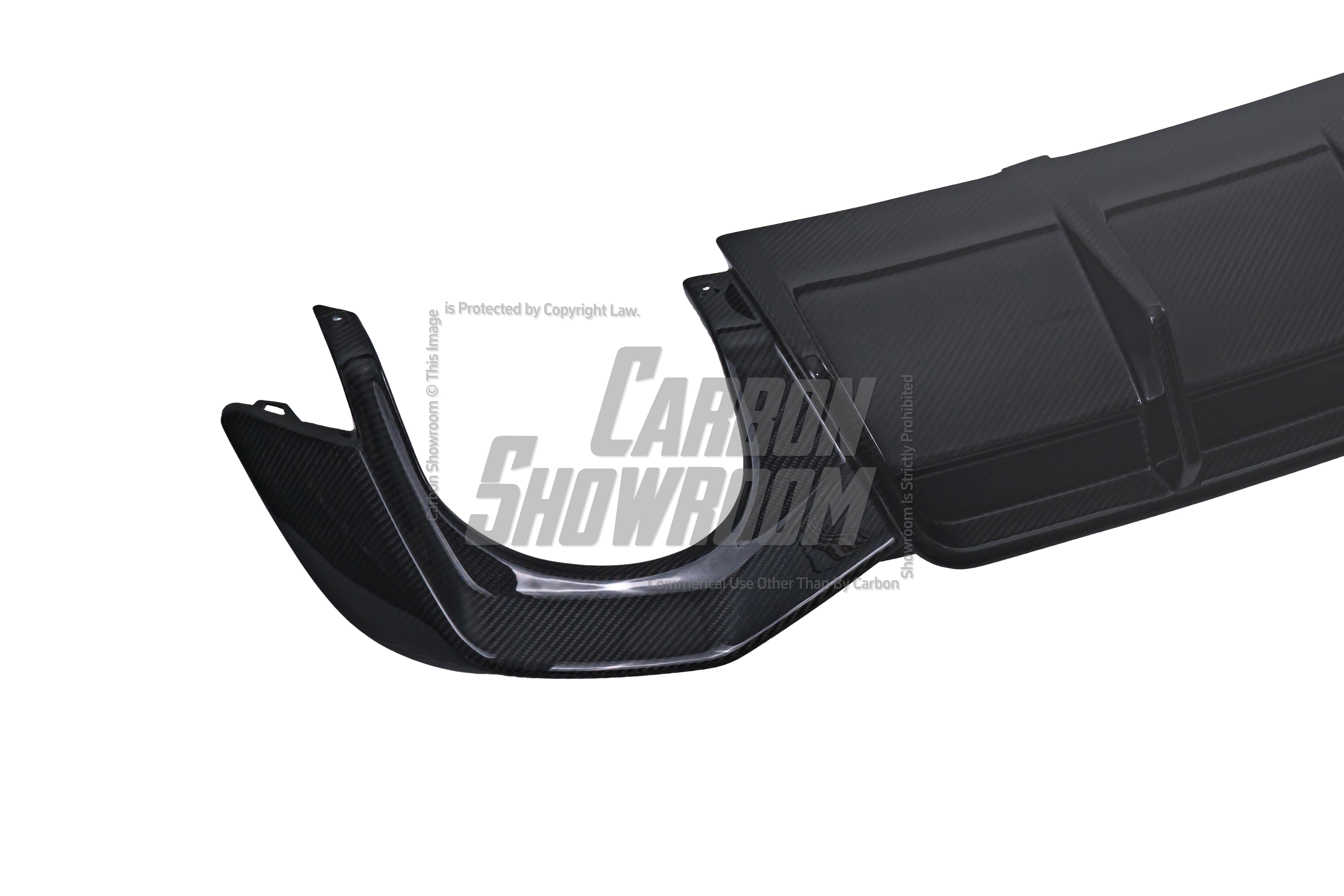 Future Design Carbon Fiber REAR DIFFUSER & REAR CANARDS - "Blaze kit" for Audi RS5 B9 2017-2019 - Performance SpeedShop
