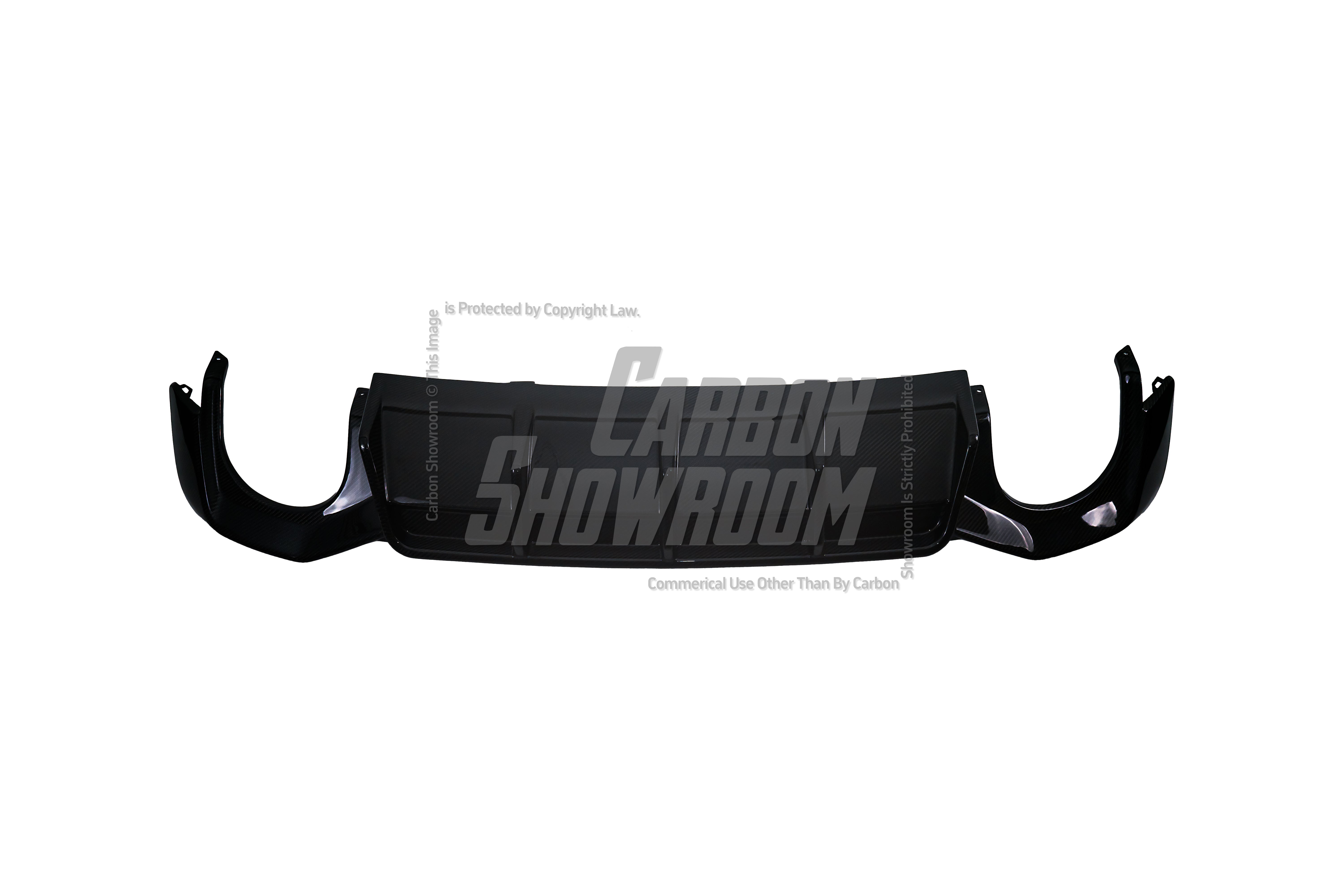 Future Design Carbon Fiber REAR DIFFUSER & REAR CANARDS - "Blaze kit" for Audi RS5 B9 2017-2019 - Performance SpeedShop