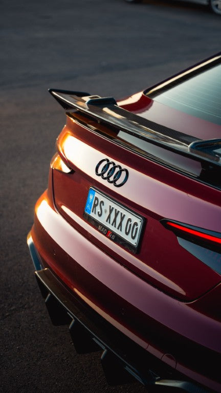 Audi A5 S5 RS5 B9 B9.5 2017-ON with Aftermarket Parts - Rear Wing Spoiler Carbon Fiber / FRP from Future Design