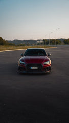 Future Design Carbon Fiber FRONT GRILL SIDE OVERLAY TRIM - "Blaze kit" for Audi RS5 B9 2017-2019 - Performance SpeedShop