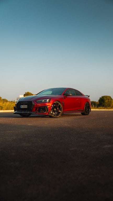 Future Design Carbon Fiber SIDE SKIRTS - "Blaze kit" for Audi RS5 B9 2 Door 2017-2019 - Performance SpeedShop
