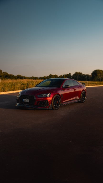 Future Design Carbon Fiber SIDE SKIRTS - "Blaze kit" for Audi RS5 B9 2 Door 2017-2019 - Performance SpeedShop