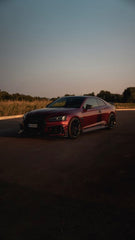 Future Design Carbon Fiber SIDE SKIRTS - "Blaze kit" for Audi RS5 B9 2 Door 2017-2019 - Performance SpeedShop