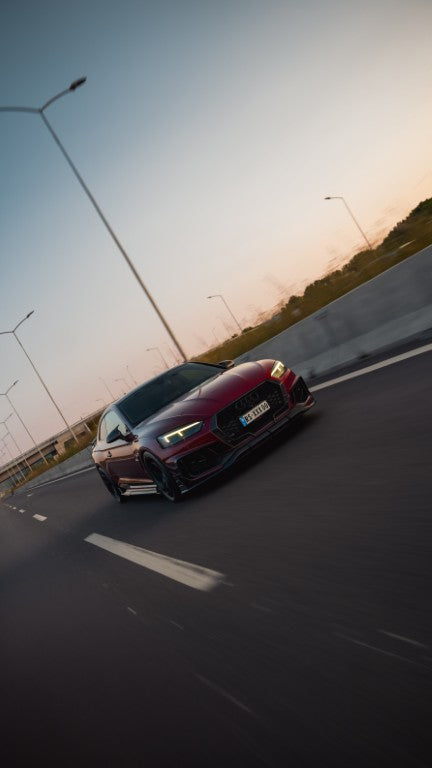 Future Design Carbon Fiber SIDE SKIRTS - "Blaze kit" for Audi RS5 B9 2 Door 2017-2019 - Performance SpeedShop