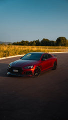Future Design Carbon Fiber FRONT LIP SPLITTER - "Blaze kit" for Audi RS5 B9 2017-2019 - Performance SpeedShop