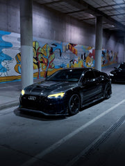 Future Design Carbon Fiber SIDE SKIRTS - "Blaze kit" for Audi RS5 B9.5 2020-2022 - Performance SpeedShop