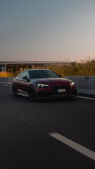 Future Design Carbon Fiber FRONT GRILL SIDE OVERLAY TRIM - "Blaze kit" for Audi RS5 B9 2017-2019 - Performance SpeedShop