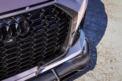 Future Design Carbon Fiber FRONT LIP SPLITTER - "Blaze kit" for Audi RS5 B9.5 2020+ - Performance SpeedShop