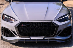 Future Design Carbon Fiber FRONT LIP SPLITTER - "Blaze kit" for Audi RS5 B9.5 2020+ - Performance SpeedShop