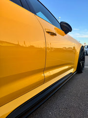 Future Design Blaze Carbon Fiber SIDE SKIRTS for Audi RS6 C8 2020-2022 - Performance SpeedShop