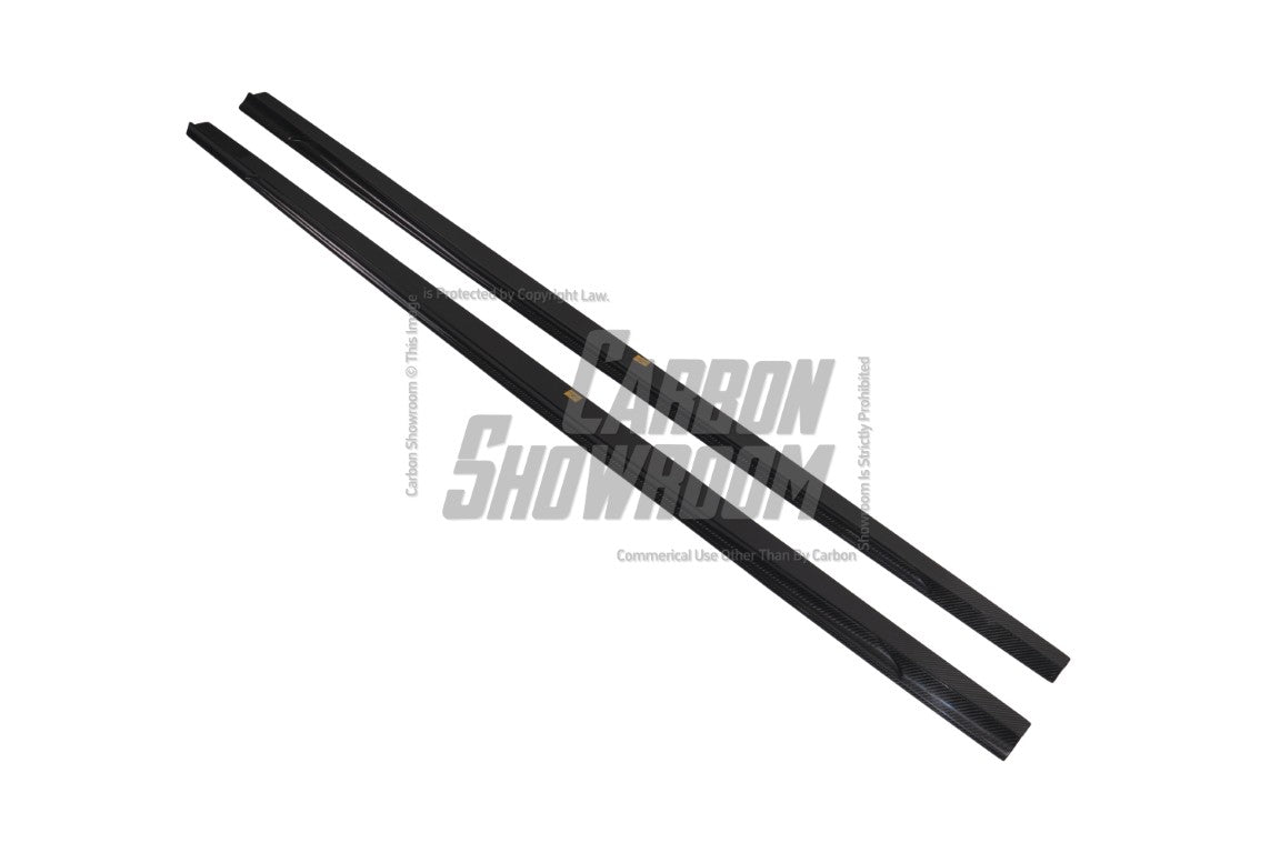 Future Design Blaze Carbon Fiber SIDE SKIRTS for Audi RS6 C8 2020-2022 - Performance SpeedShop