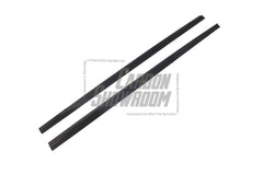 Future Design Blaze Carbon Fiber SIDE SKIRTS for Audi RS6 C8 2020-2022 - Performance SpeedShop