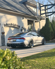 Future Design Blaze Carbon Fiber REAR DIFFUSER & CANARDS for Audi RS6 RS7 C8 2020-ON - Performance SpeedShop