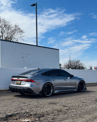 Future Design Blaze Carbon Fiber REAR DIFFUSER & CANARDS for Audi RS6 RS7 C8 2020-ON - Performance SpeedShop