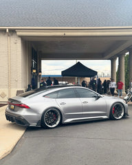 Future Design Blaze Carbon Fiber REAR DIFFUSER & CANARDS for Audi RS6 RS7 C8 2020-ON - Performance SpeedShop