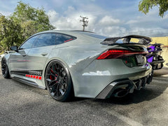 Audi RS7 C7 2014 2015 2016 2017 2018 with Aftermarket Parts - Rear Wing Spoiler Carbon Fiber / FRP from Future Design