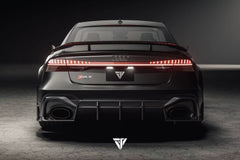 Audi RS7 C7 2014 2015 2016 2017 2018 with Aftermarket Parts - Rear Wing Spoiler Carbon Fiber / FRP from Future Design