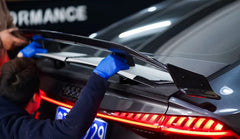 Audi RS7 C7 2014 2015 2016 2017 2018 with Aftermarket Parts - Rear Wing Spoiler Carbon Fiber / FRP from Future Design