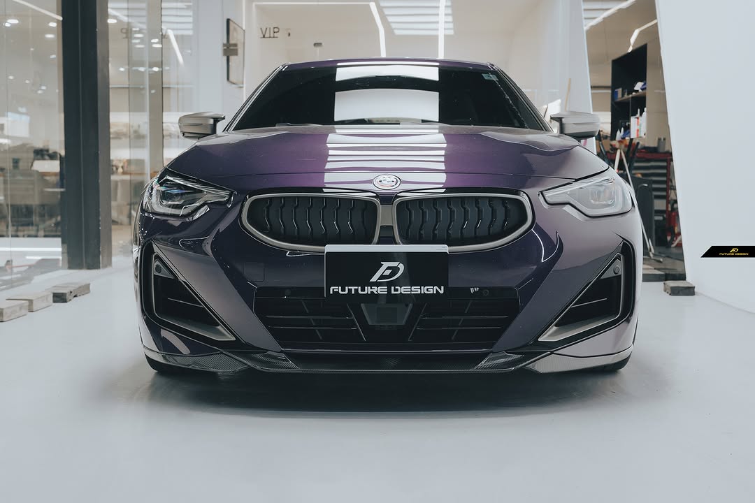 Future Design FD Carbon Fiber FRONT SPLITTER for 2 Series G42 230i M240i 2022-ON - Performance SpeedShop