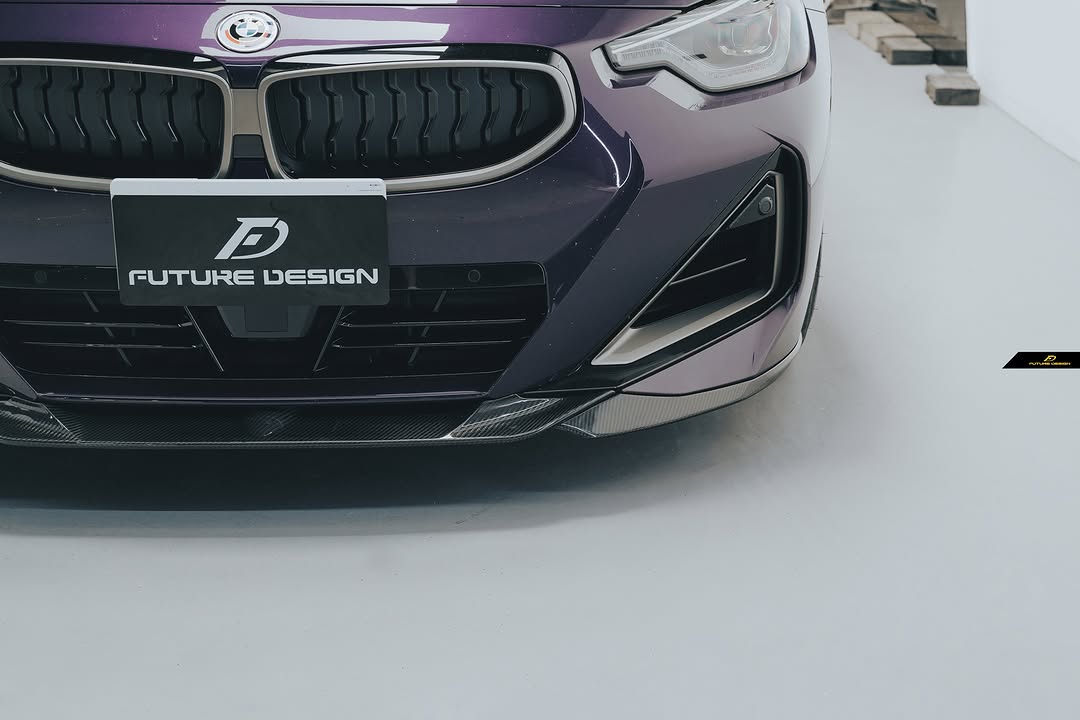 Future Design FD Carbon Fiber FRONT SPLITTER for 2 Series G42 230i M240i 2022-ON - Performance SpeedShop