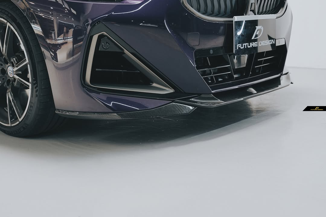 Future Design FD Carbon Fiber FRONT SPLITTER for 2 Series G42 230i M240i 2022-ON - Performance SpeedShop