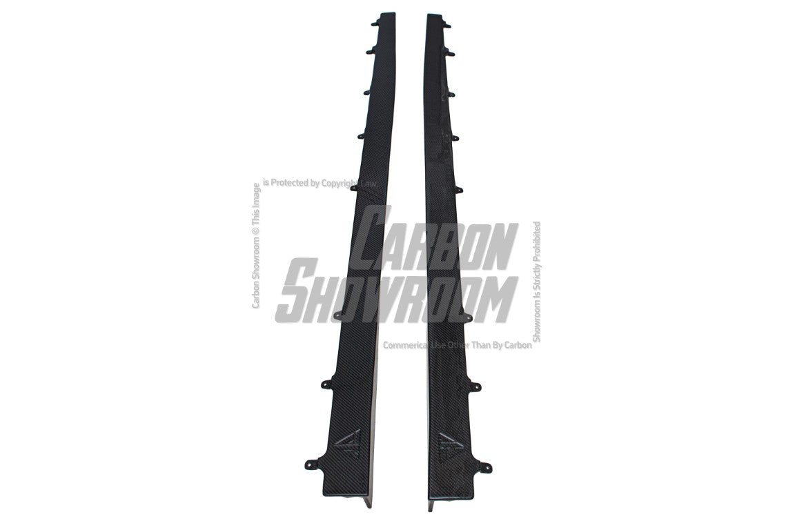 Future Design FD Carbon Fiber SIDE SKIRTS for 2 Series G42 230i M240i 2022-ON - Performance SpeedShop