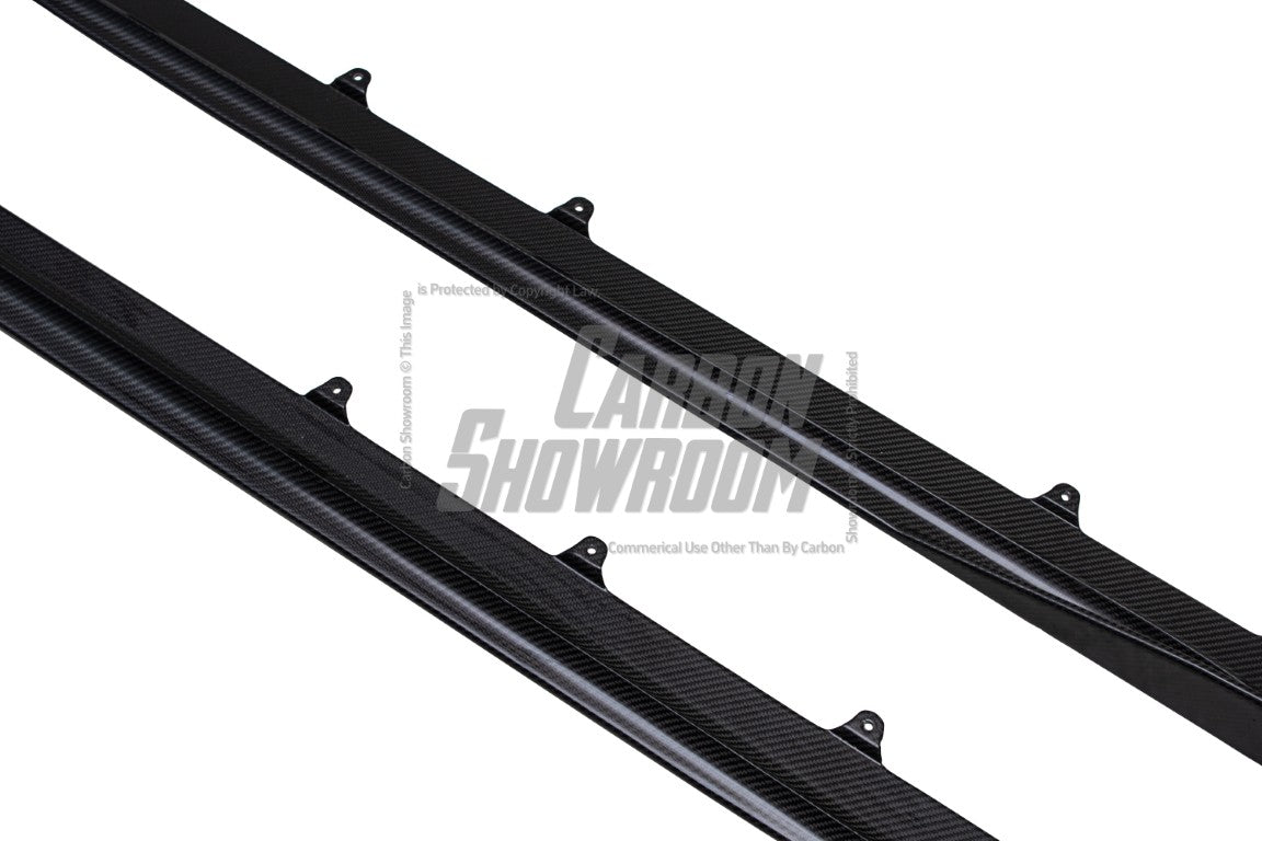 Future Design FD Carbon Fiber SIDE SKIRTS for 2 Series G42 230i M240i 2022-ON - Performance SpeedShop