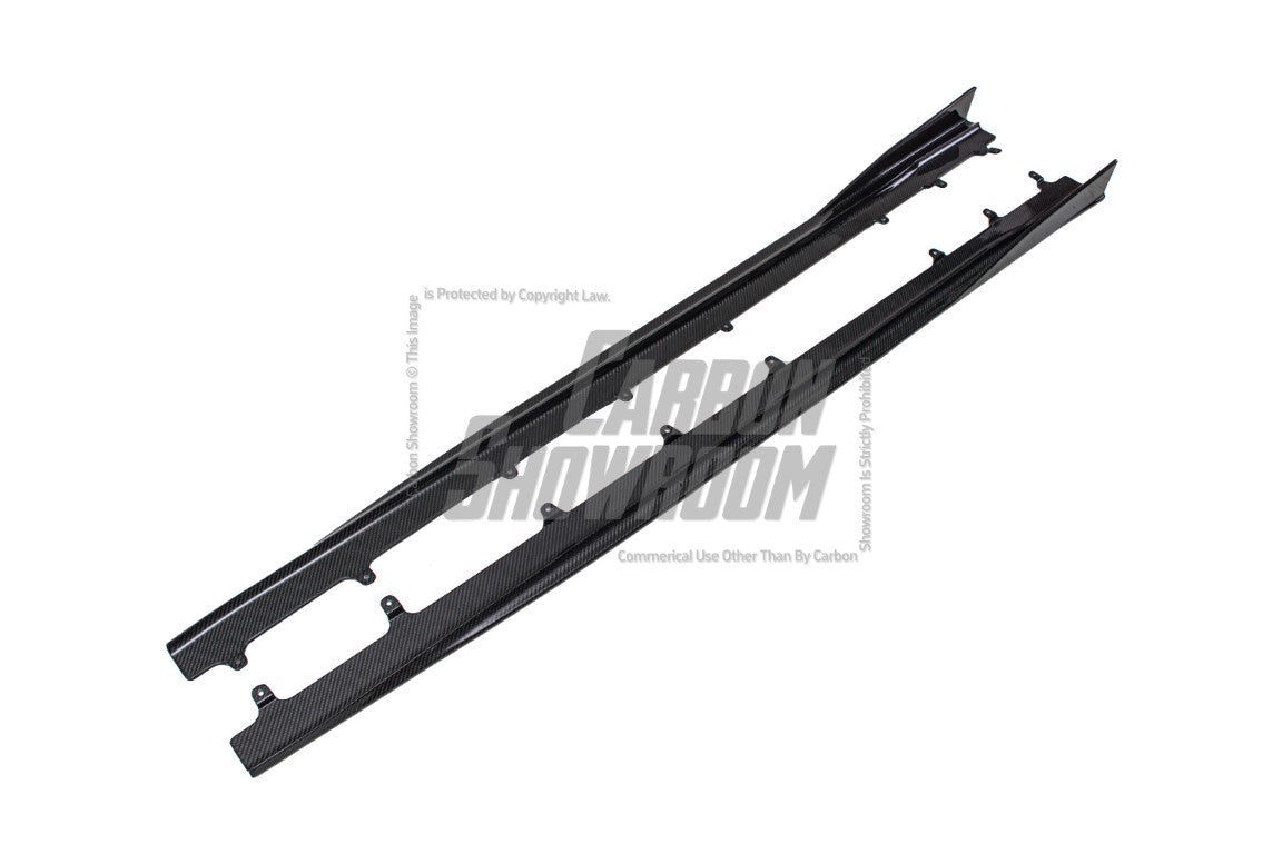 Future Design FD Carbon Fiber SIDE SKIRTS for 2 Series G42 230i M240i 2022-ON - Performance SpeedShop