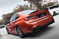 Future Design FD Carbon Fiber Rear Spoiler for BMW G20 / G21 3 Series & M3 G80 2019-ON - Performance SpeedShop