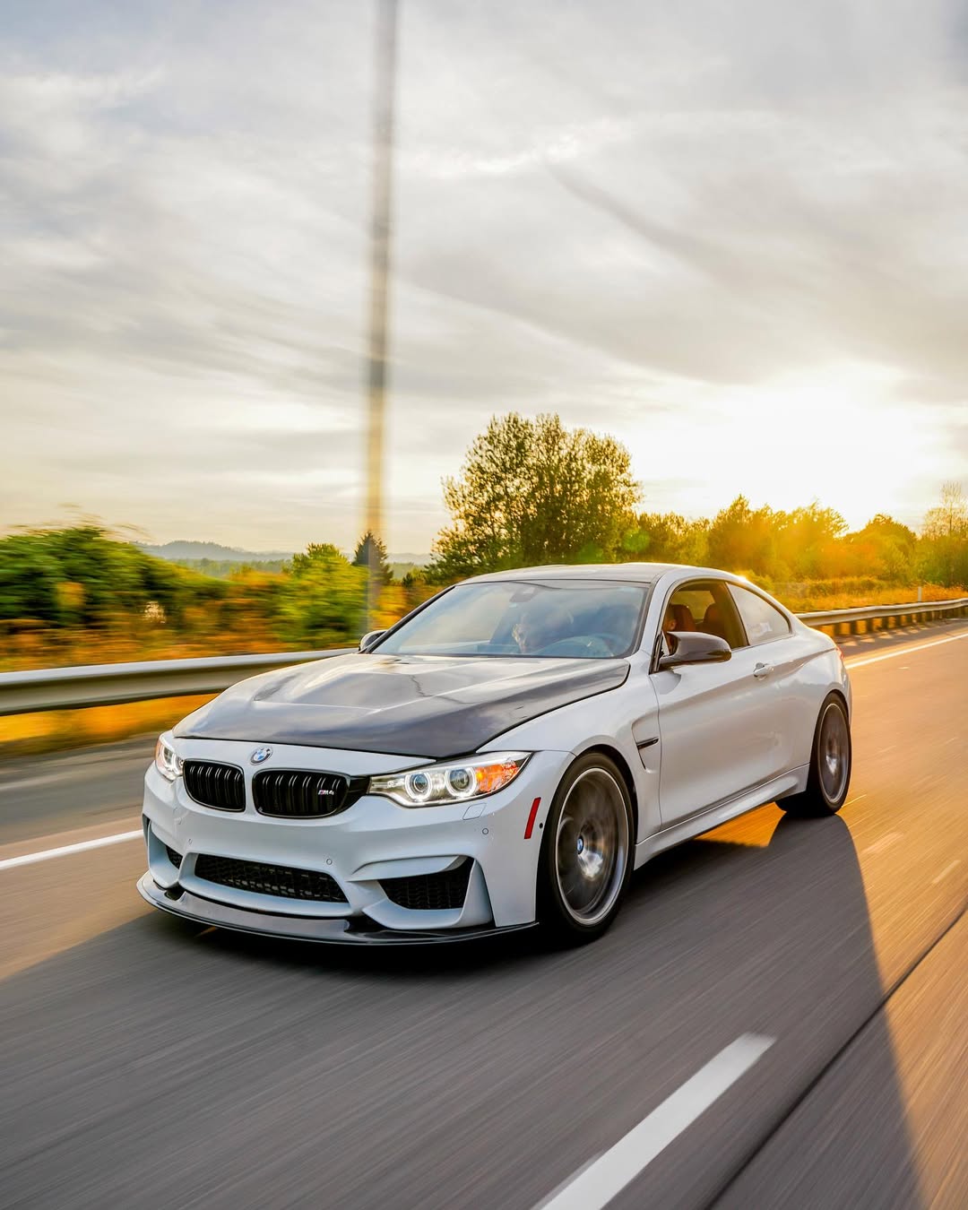 Future Design Carbon Lower Front Vent Cover Carbon Fiber for BMW F80 F82 F83 M3 M4 - Performance SpeedShop
