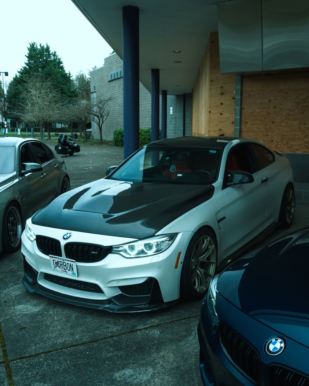 Future Design Carbon Lower Front Vent Cover Carbon Fiber for BMW F80 F82 F83 M3 M4 - Performance SpeedShop