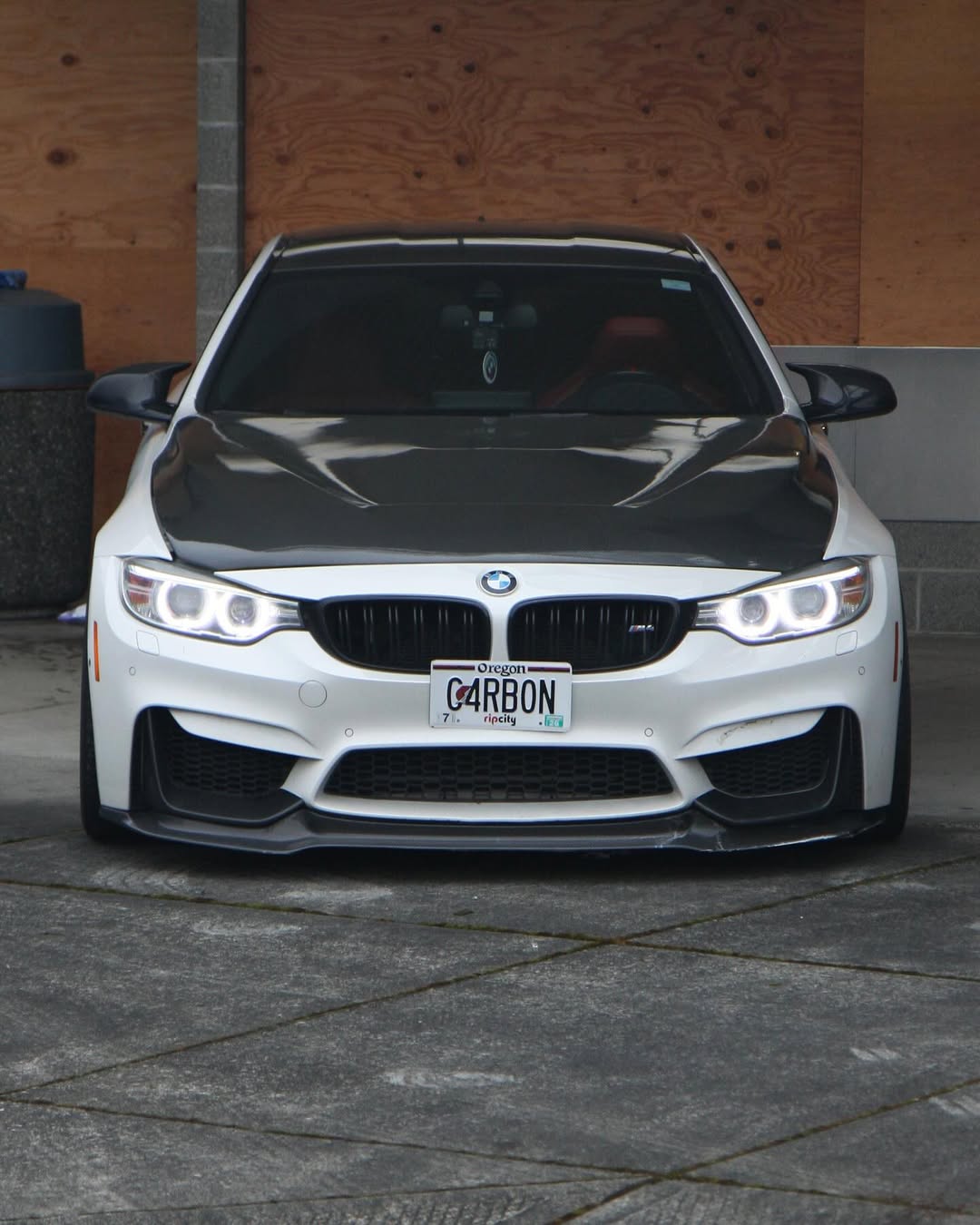 Future Design Carbon Lower Front Vent Cover Carbon Fiber for BMW F80 F82 F83 M3 M4 - Performance SpeedShop