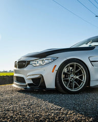 Future Design Carbon Lower Front Vent Cover Carbon Fiber for BMW F80 F82 F83 M3 M4 - Performance SpeedShop