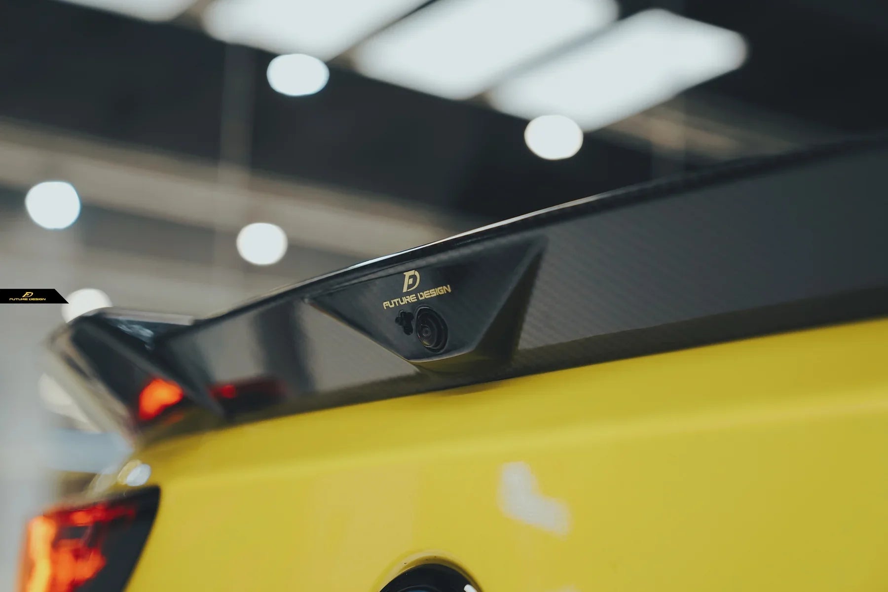 BMW X2 IX2 M35i sDrive28i xDrive28i U10 (with M-Sport bumper) 2024-ON with Aftermarket Parts - Rear Spoiler Pre-preg Carbon Fiber / FRP from Future Design