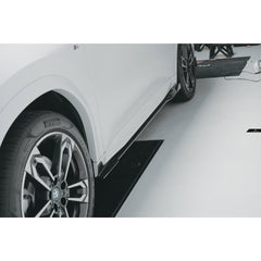 BMW X2 IX2 M35i sDrive28i xDrive28i U10 (with M-Sport bumper) 2024-ON with Aftermarket Parts - Side Skirts Dry Pre-preg Carbon Fiber / FRP from Future Design
