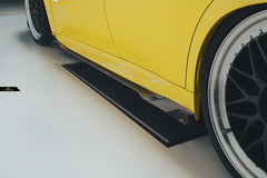 BMW X2 IX2 M35i sDrive28i xDrive28i U10 (with M-Sport bumper) 2024-ON with Aftermarket Parts - Side Skirts Pre-preg Carbon Fiber / FRP from Future Design