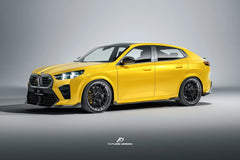 BMW X2 IX2 M35i sDrive28i xDrive28i U10 (with M-Sport bumper) 2024-ON with Aftermarket Parts - Side Skirts Pre-preg Carbon Fiber / FRP from Future Design