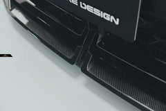 BMW X2 IX2 M35i sDrive28i xDrive28i U10 (with M-Sport bumper) 2024-ON with Aftermarket Parts - V1 Front Lip Pre-preg Carbon Fiber / FRP from Future Design