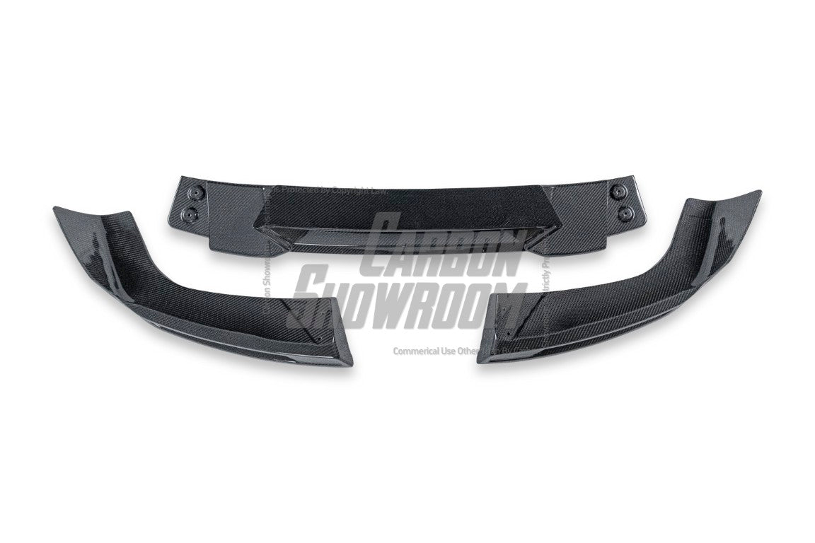 Future Design FD Carbon Fiber FRONT LIP SPLITTER for BMW X4 G02 2022-ON M40i LCI - Performance SpeedShop