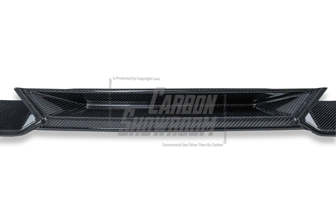Future Design FD Carbon Fiber FRONT LIP SPLITTER for BMW X4 G02 2022-ON M40i LCI - Performance SpeedShop