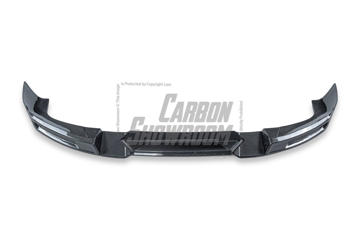 Future Design FD Carbon Fiber FRONT LIP SPLITTER for BMW X4 G02 2022-ON M40i LCI - Performance SpeedShop