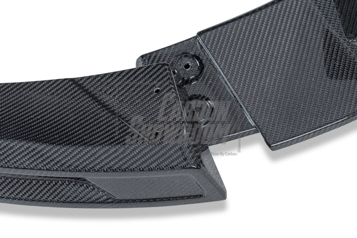 Future Design FD Carbon Fiber FRONT LIP SPLITTER for BMW X4 G02 2022-ON M40i LCI - Performance SpeedShop
