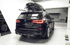Future Design FD Carbon Fiber REAR DIFFUSER for BMW X5 G05 2019-ON - Performance SpeedShop