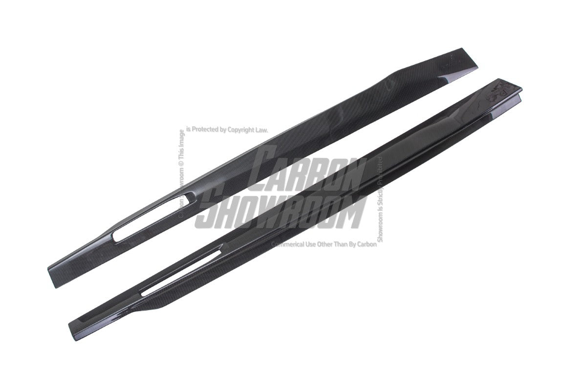 BMW X6 M60I M50I xDrive40i G06 (Fits Pre-LCI& LCI) 2020 2021 2022 2023 2024 & X6M X6MC F96 (Fits Pre-LCI& LCI) 2020 2021 2022 2023 2024 with Aftermarket Parts - Side Skirts Carbon Fiber / FRP from Future Design