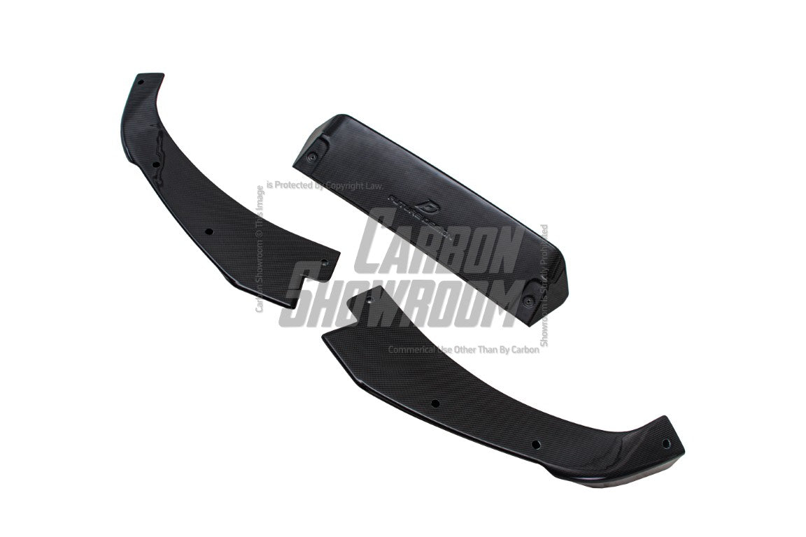 BMW X6 M60I xDrive40i G06 LCI 2024 with Aftermarket Parts - Front Lip Carbon Fiber / FRP from Future Design