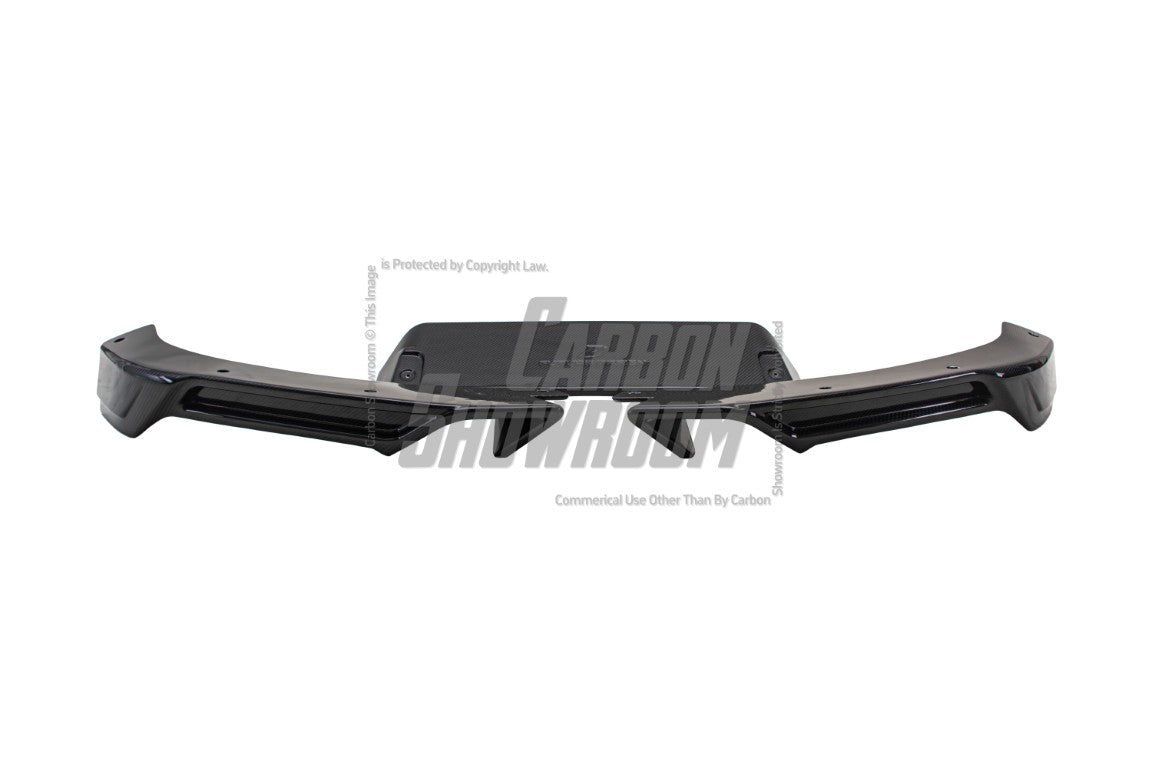 BMW X6 M60I xDrive40i G06 LCI 2024 with Aftermarket Parts - Front Lip Carbon Fiber / FRP from Future Design
